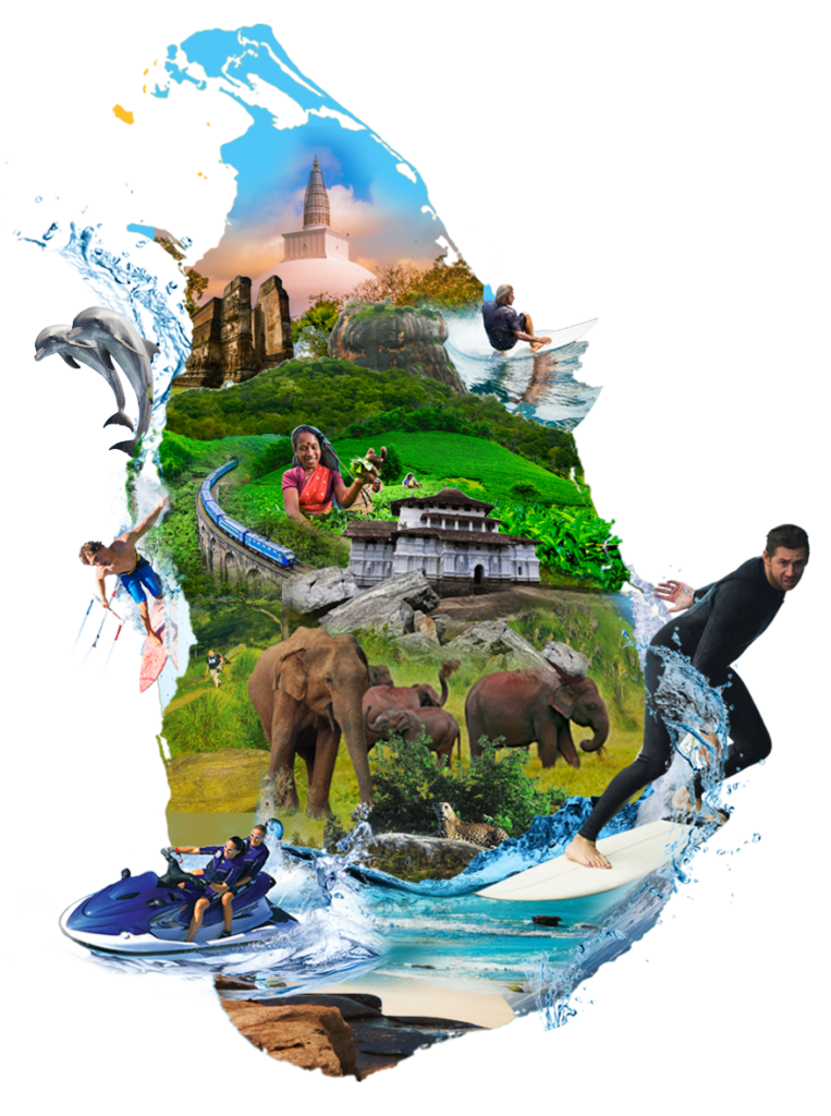 Ultimate Sri Lanka route map